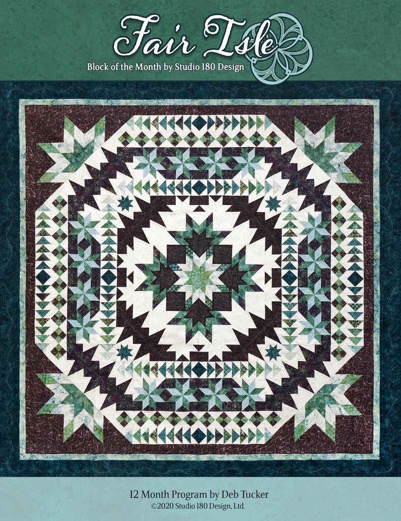Fair Isle Block of the Month Pattern