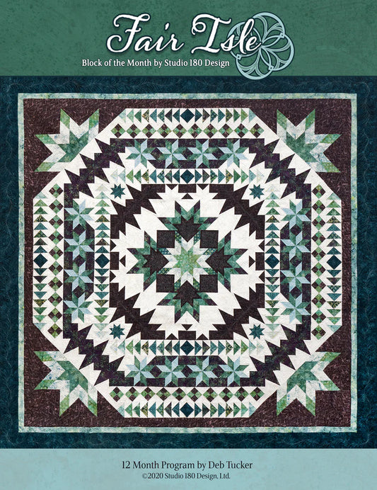 Fair Isle Block of the Month Pattern