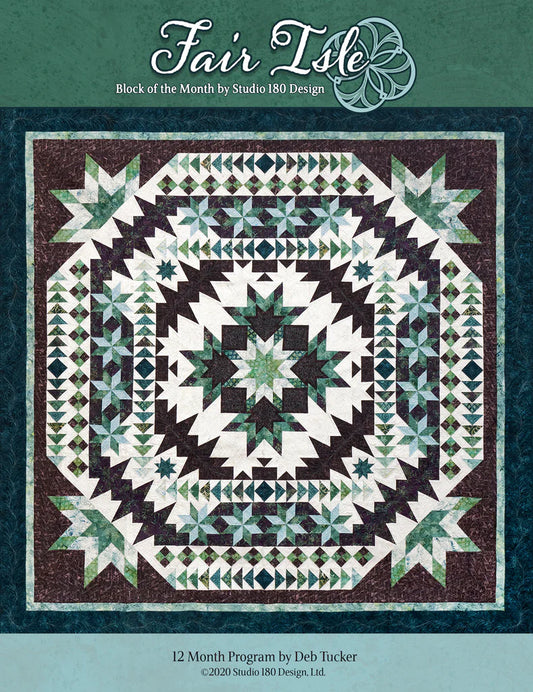 Fair Isle Block of the Month Pattern